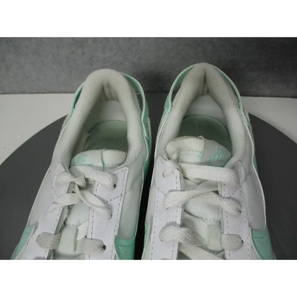 Nike Waffle Debut Womens Sz 6 White Green Mint Shoes Sneakers